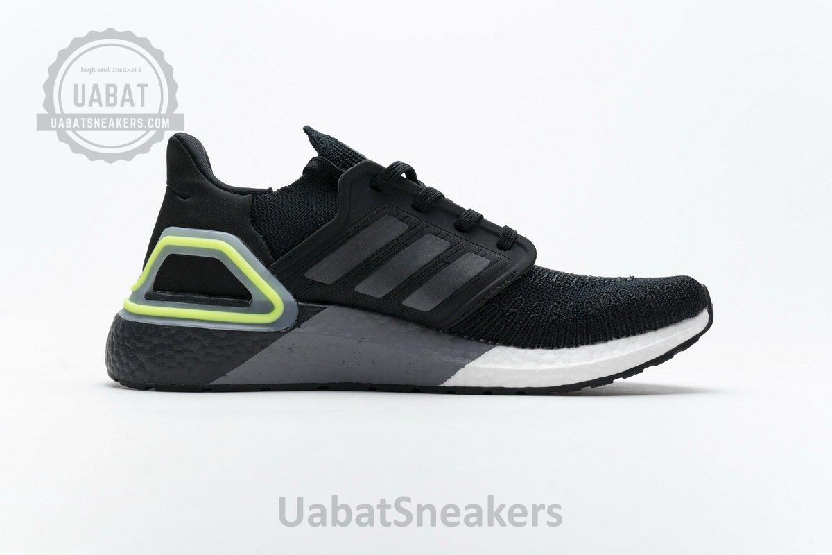 FY3452 adidas Ultra BOOST 20 CONSORTIUM Black Grey Green Real Boost - Image 15