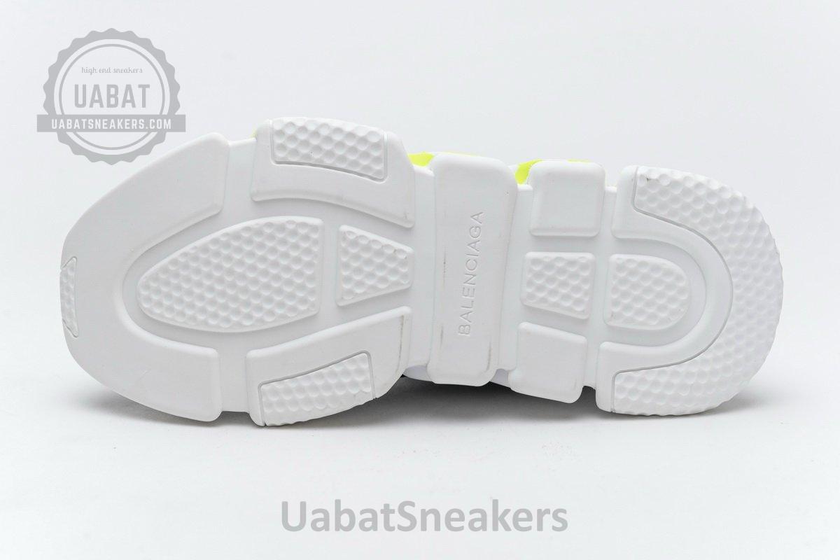 Balenciaga Stretch Mesh High Top Sneaker Black White - Image 16