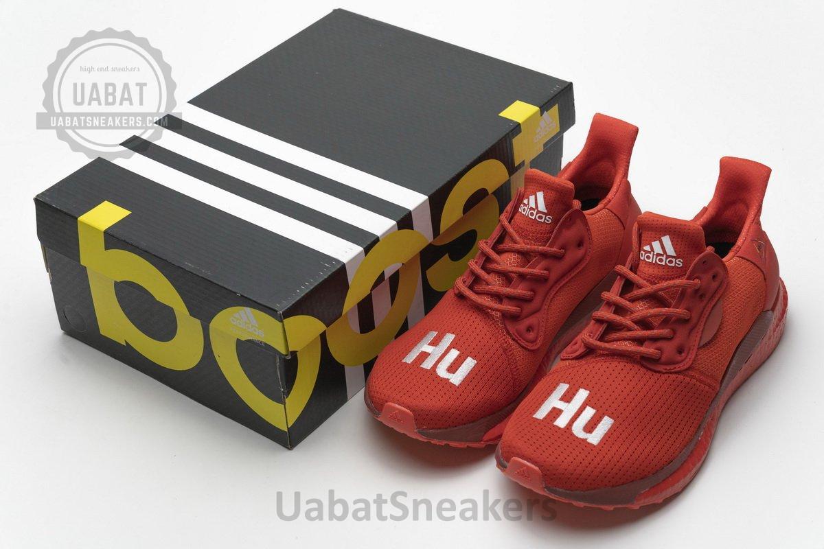 EF2381 Pharrell Williams x adidas Solar HU Glide Red - Image 3