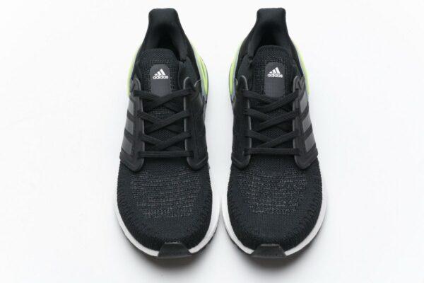 FY3452 adidas Ultra BOOST 20 CONSORTIUM Black Grey Green Real Boost - Image 6