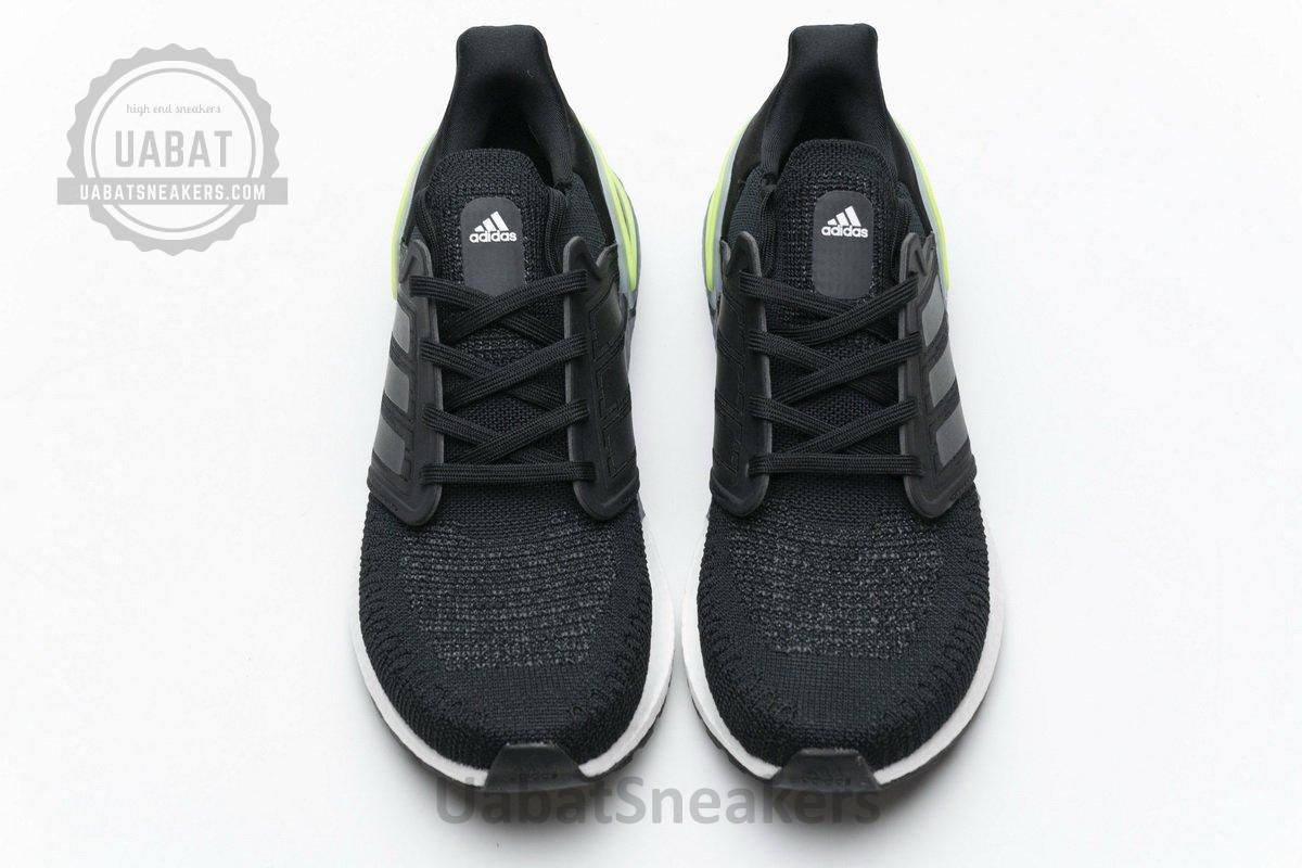 FY3452 adidas Ultra BOOST 20 CONSORTIUM Black Grey Green Real Boost - Image 6