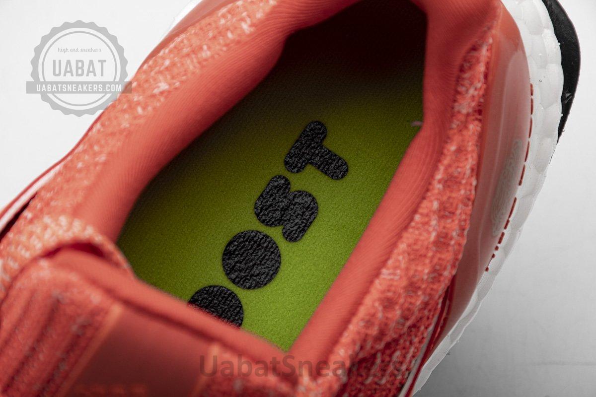 FW3722 adidas Ultra Boost 4.0 Real Boost Wuhan White Orange - Image 6