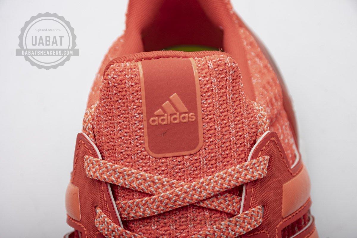 FW3722 adidas Ultra Boost 4.0 Real Boost Wuhan White Orange - Image 9