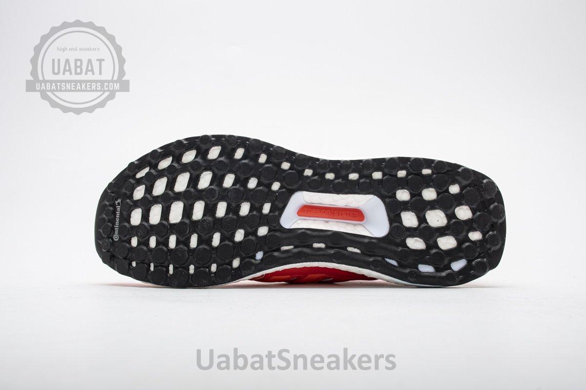 FW3722 adidas Ultra Boost 4.0 Real Boost Wuhan White Orange - Image 13
