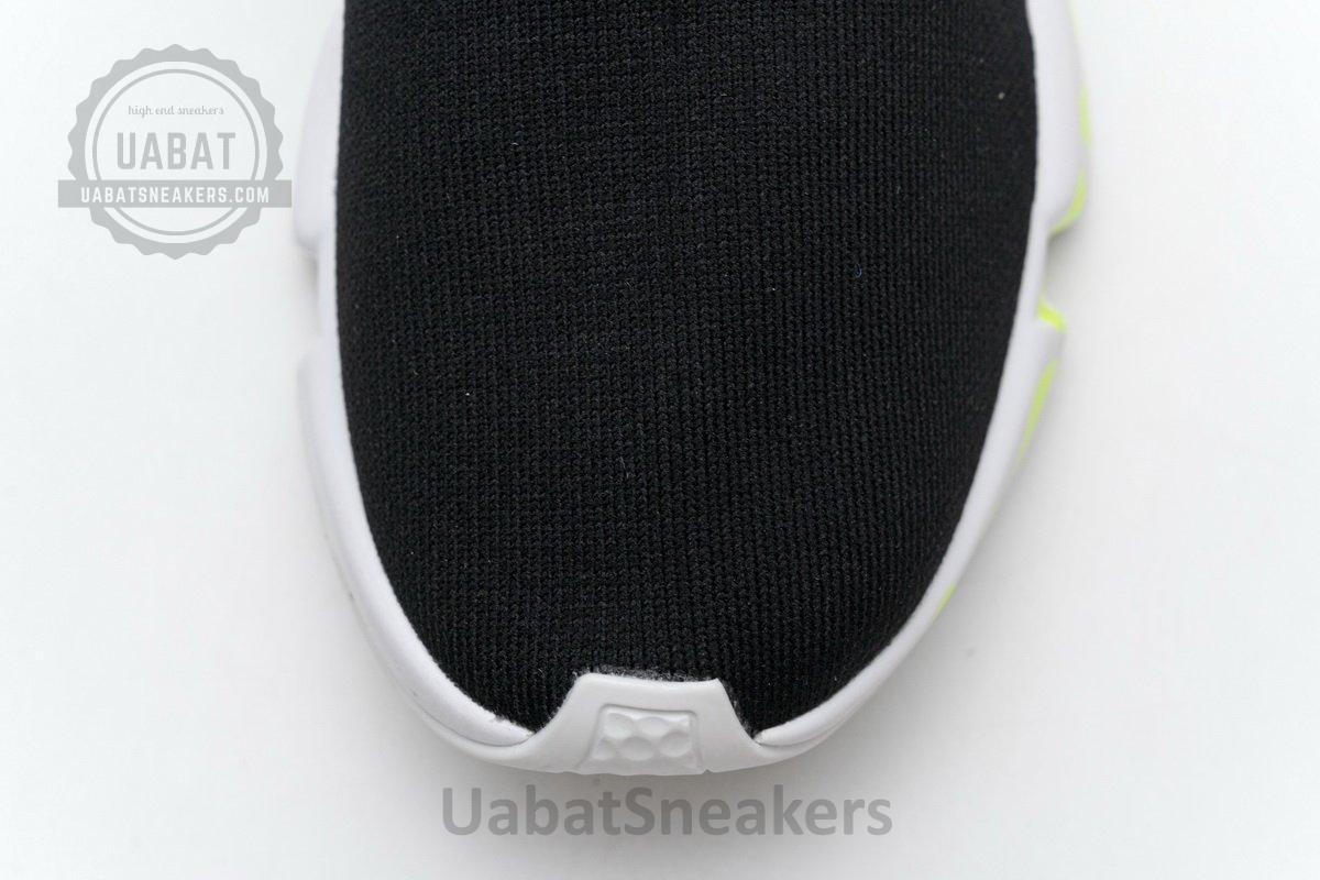 Balenciaga Stretch Mesh High Top Sneaker Black White - Image 13