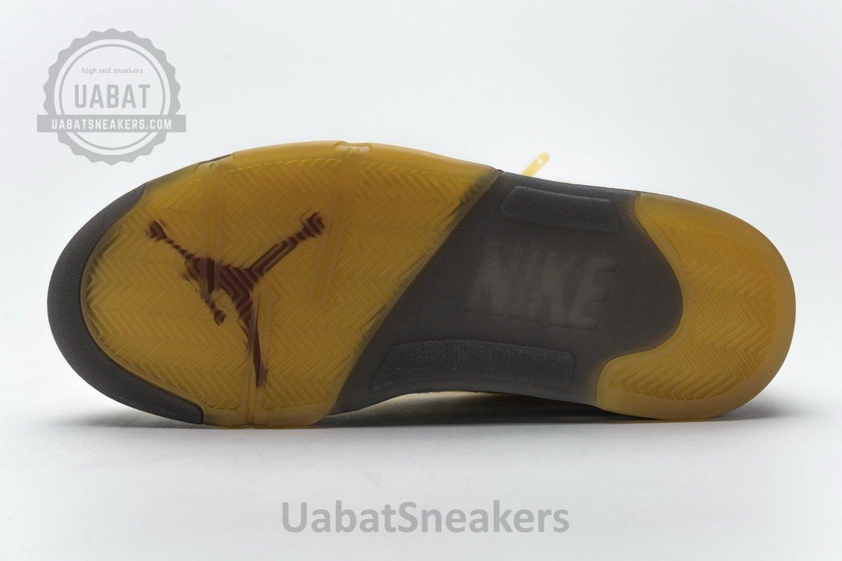 DH8565-100 OFF White x Air Jordan 5 Retro SP Sail - Image 18