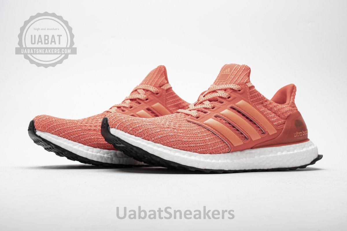 FW3722 adidas Ultra Boost 4.0 Real Boost Wuhan White Orange - Image 3