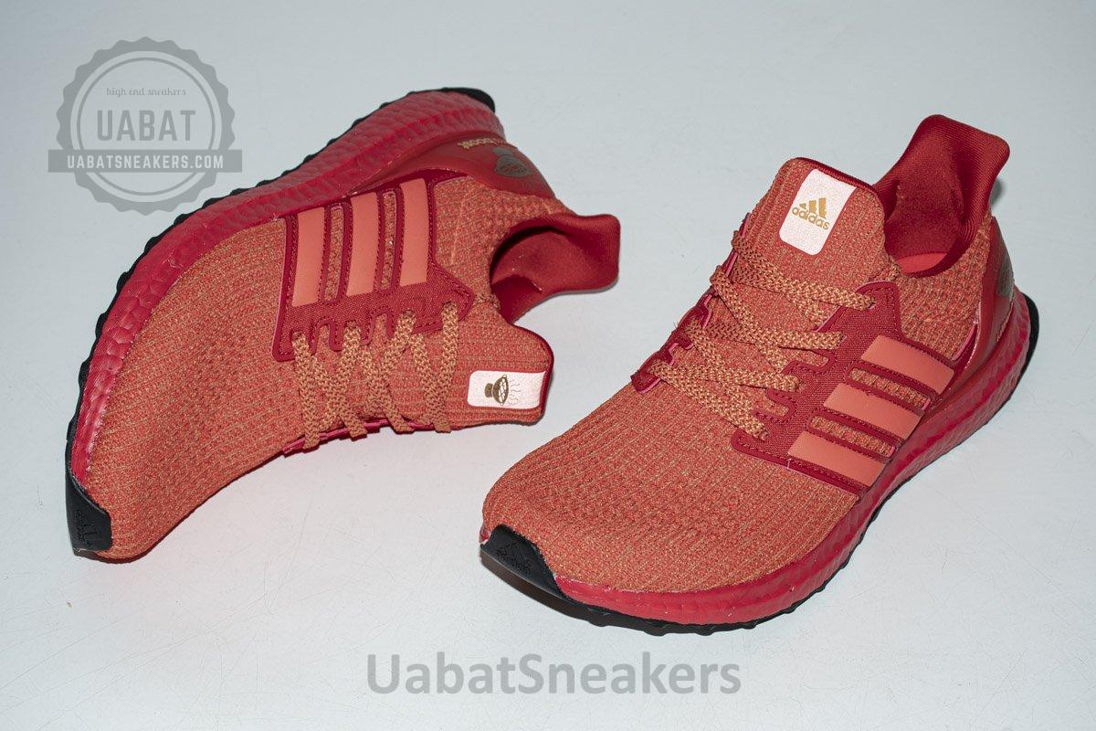 FW3723 adidas Ultra Boost 4.0 Real Boost Chengdu Red Orange - Image 5