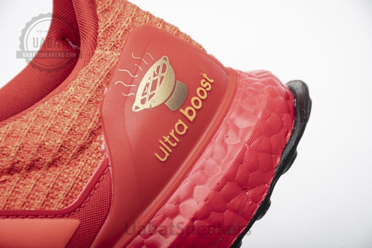 FW3723 adidas Ultra Boost 4.0 Real Boost Chengdu Red Orange - Image 11