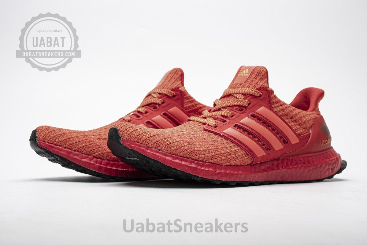 FW3723 adidas Ultra Boost 4.0 Real Boost Chengdu Red Orange - Image 4
