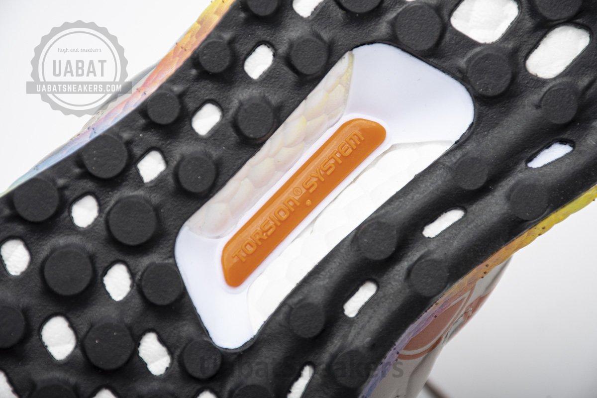 FW3726 adidas Ultra Boost 2.0 Real Boost Shanghai Grey Yellow - Image 7