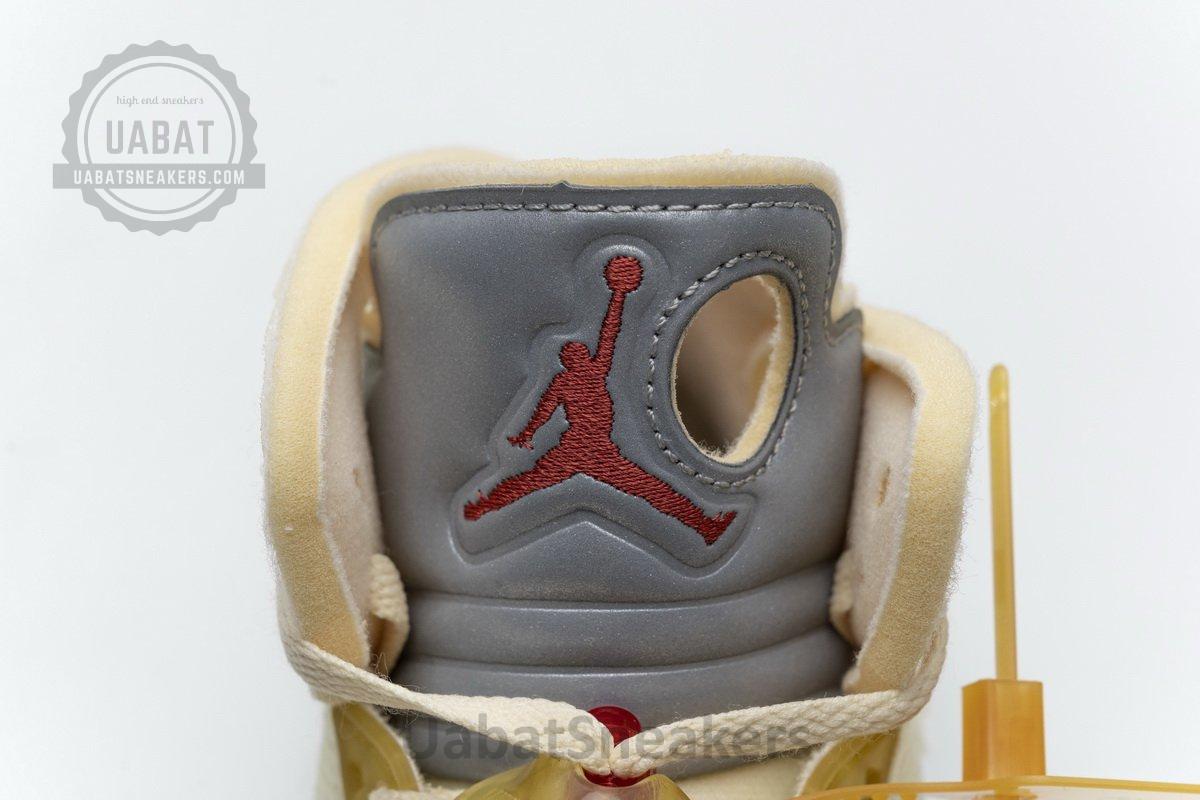 DH8565-100 OFF White x Air Jordan 5 Retro SP Sail - Image 14