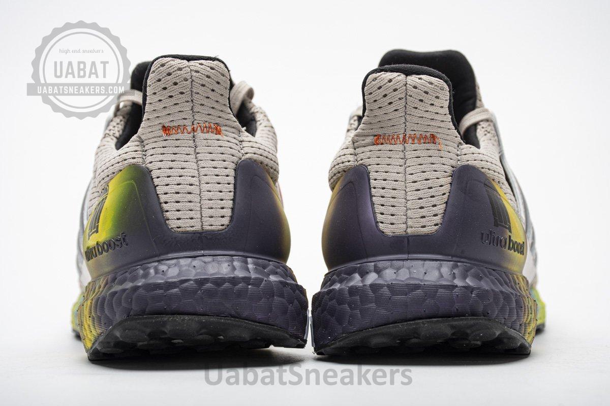 FW3726 adidas Ultra Boost 2.0 Real Boost Shanghai Grey Yellow - Image 6