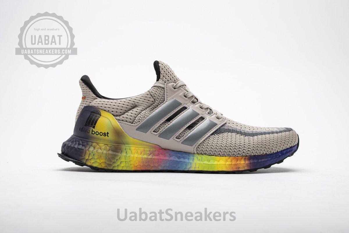 FW3726 adidas Ultra Boost 2.0 Real Boost Shanghai Grey Yellow - Image 14