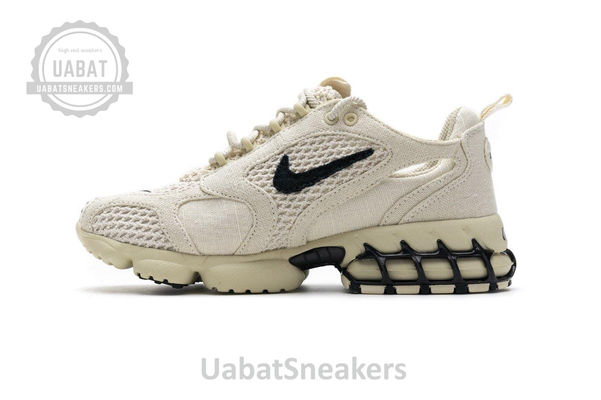 CQ5486-200 Stussy X Nike Air Zoom Spiridon Caged 2 Fossil - Image 15