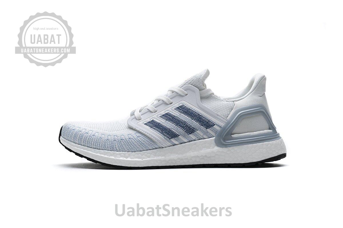 FY3454 adidas Ultra BOOST 20 White Light Blue