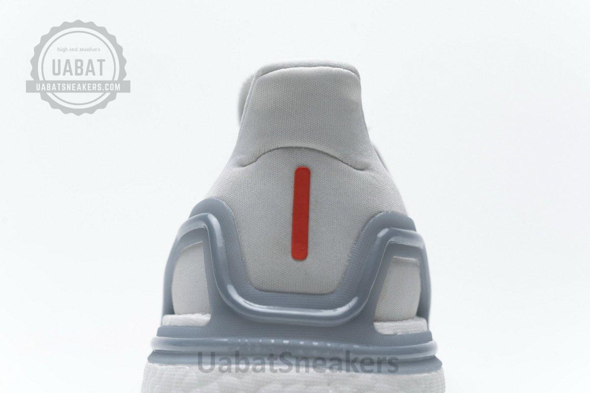 FY3454 adidas Ultra BOOST 20 White Light Blue - Image 8