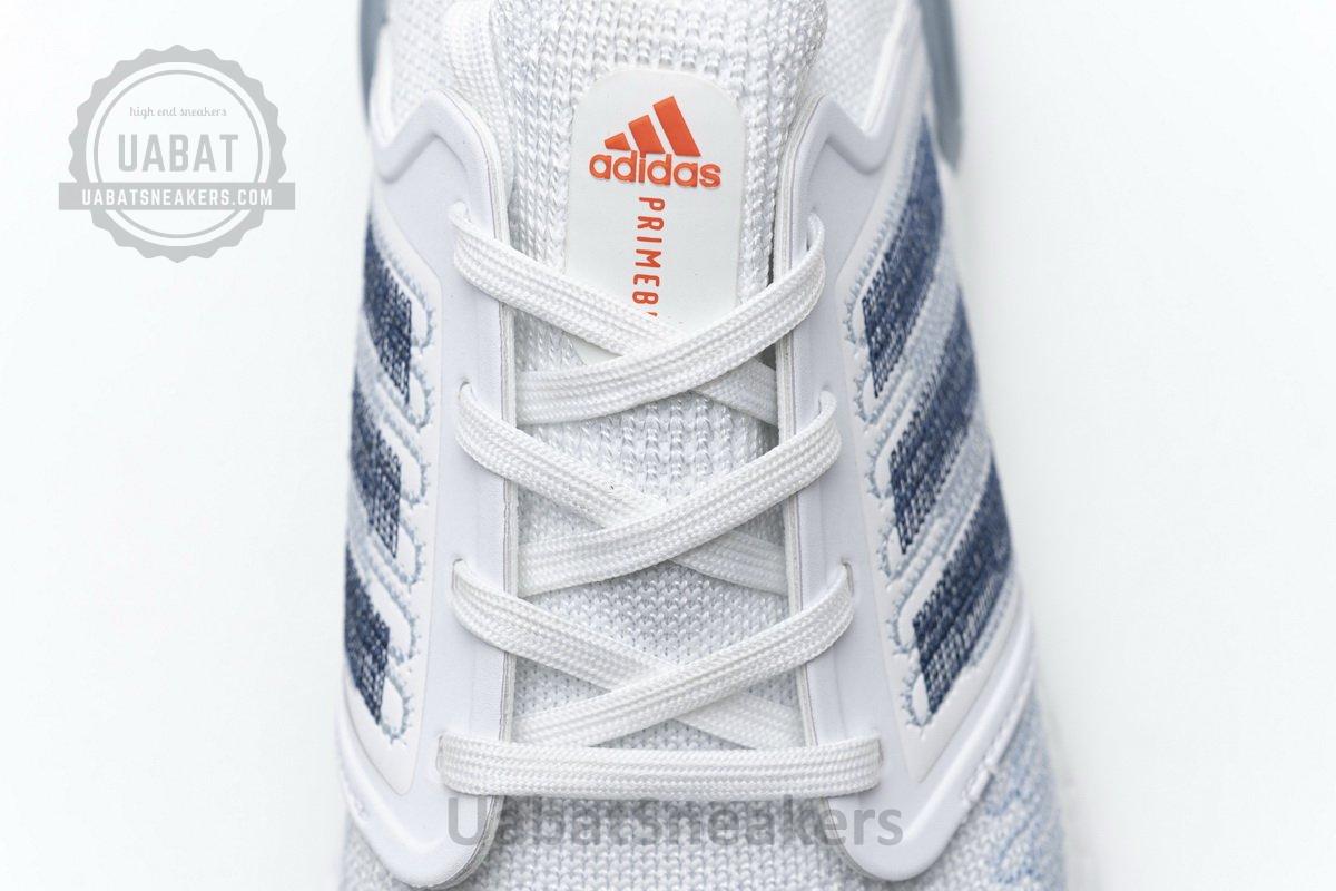 FY3454 adidas Ultra BOOST 20 White Light Blue - Image 13