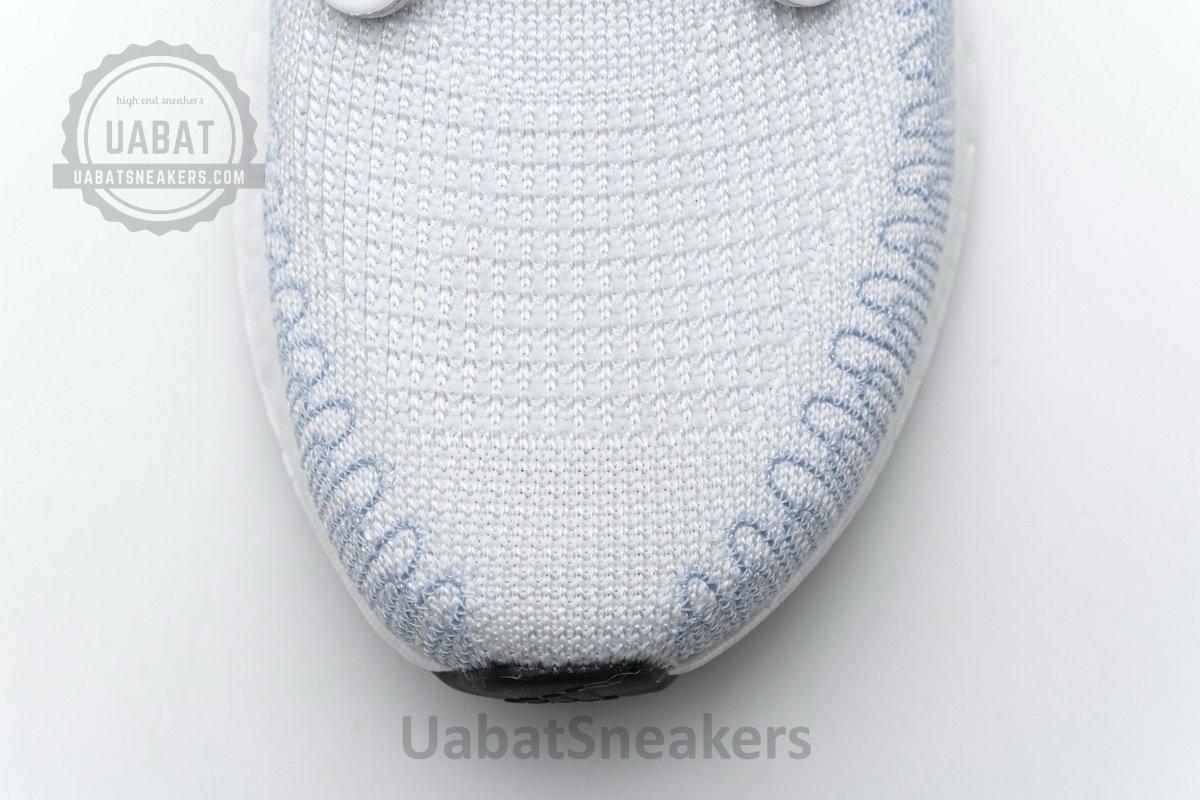FY3454 adidas Ultra BOOST 20 White Light Blue - Image 14
