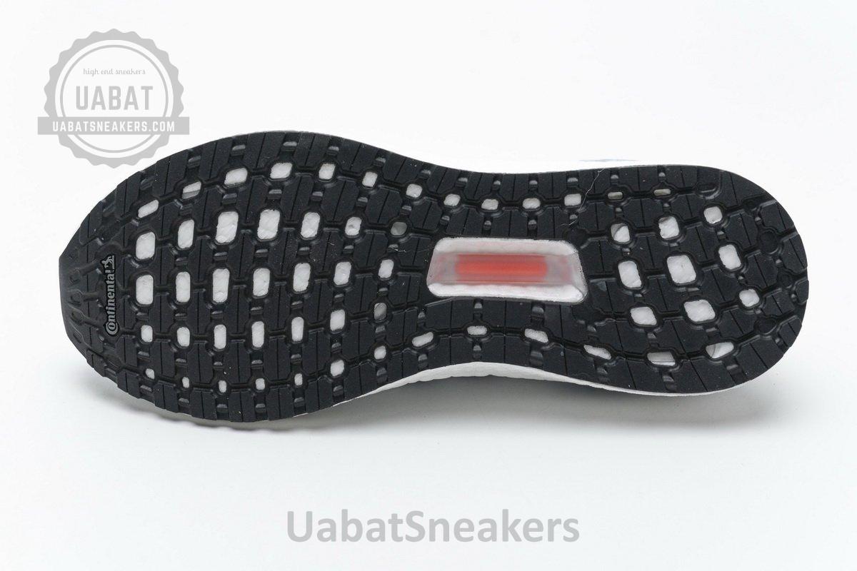 FY3454 adidas Ultra BOOST 20 White Light Blue - Image 17