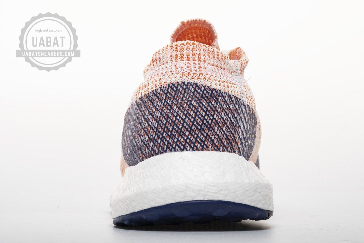 Adidas Pure Boost GO "Cloud White/Cloud White/Mystery Ink" B75666 - Image 8