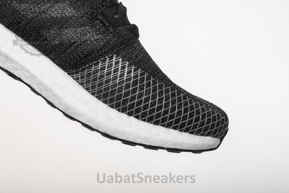 Adidas Pure Boost GO "Core Black/Grey/Grey" AH2319 - Image 5