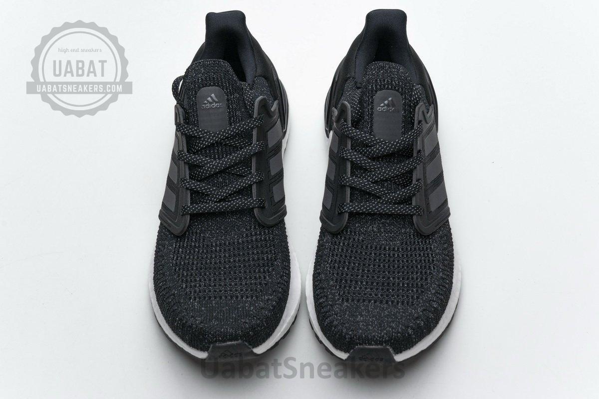 EG0708 adidas Ultra BOOST 20 Black Grey Reflective - Image 4
