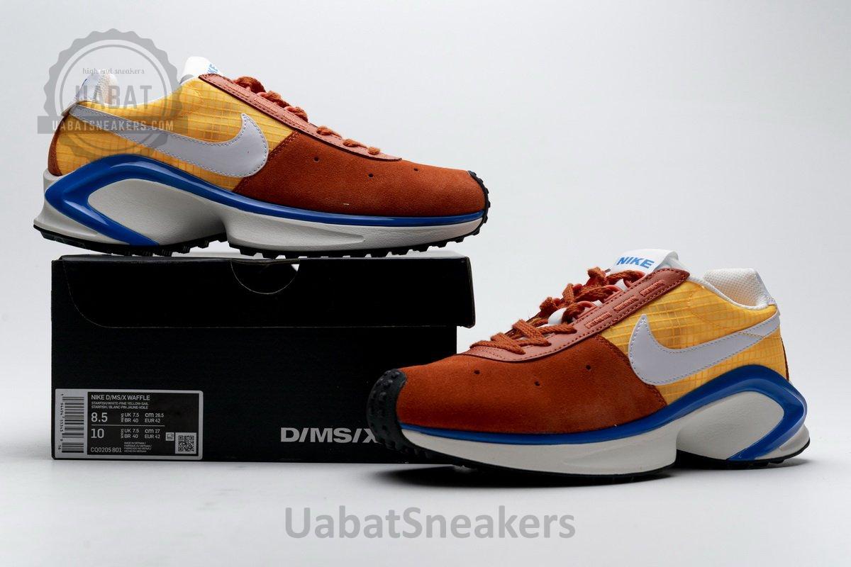CQ0205-801 Nike D/MS/ x Waffle Yellow Orange - Image 2