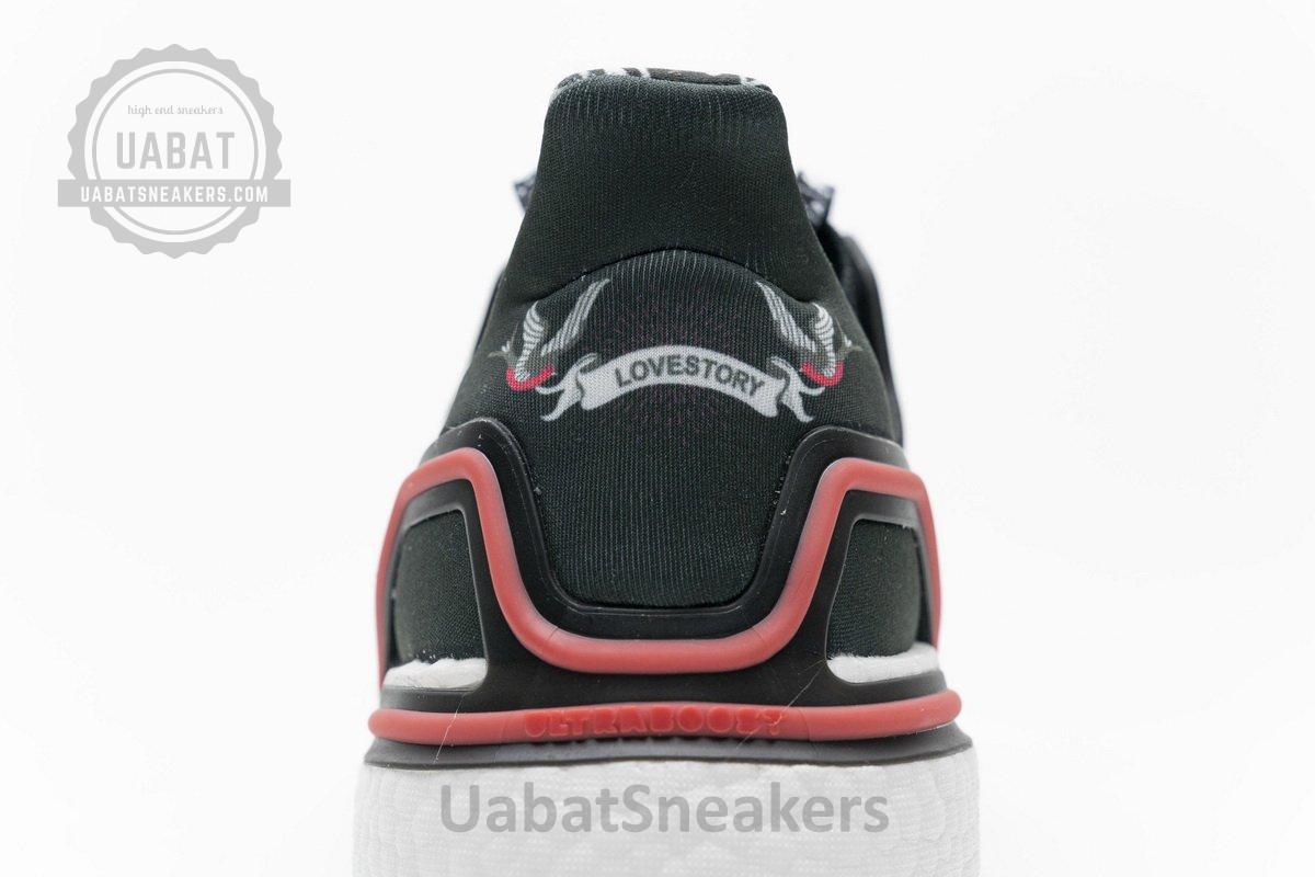 FX8895 adidas Ultra BOOST 20 Black White Red - Image 8
