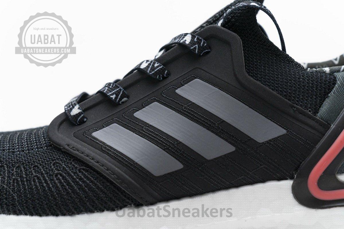 FX8895 adidas Ultra BOOST 20 Black White Red - Image 10