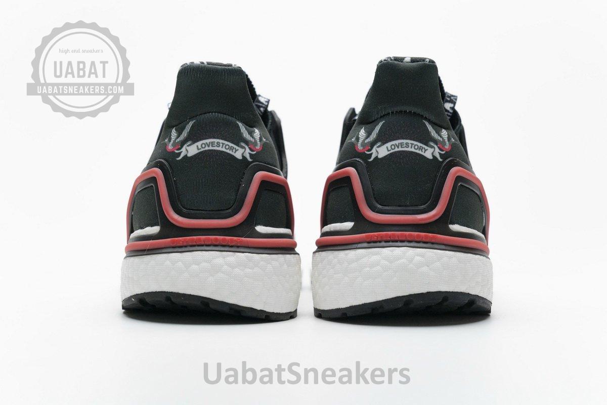 FX8895 adidas Ultra BOOST 20 Black White Red - Image 7