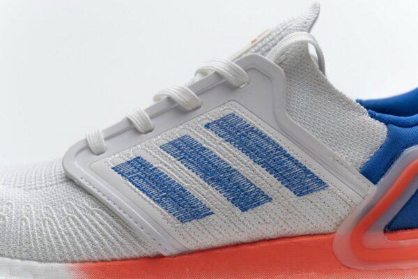 FY3453 adidas Ultra BOOST 20 White Blue - Image 10