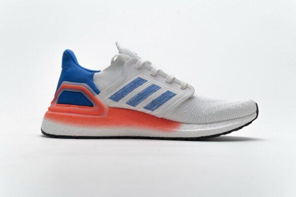 FY3453 adidas Ultra BOOST 20 White Blue - Image 15