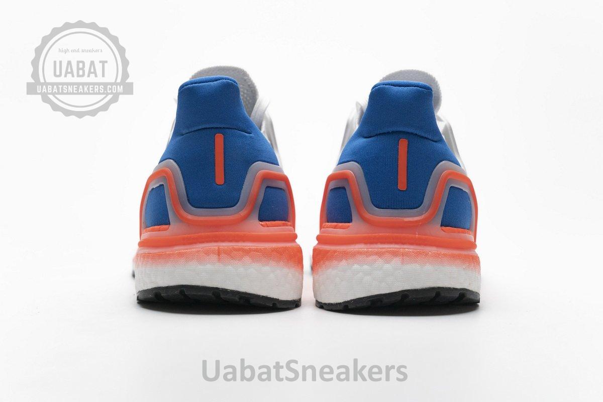 FY3453 adidas Ultra BOOST 20 White Blue - Image 7