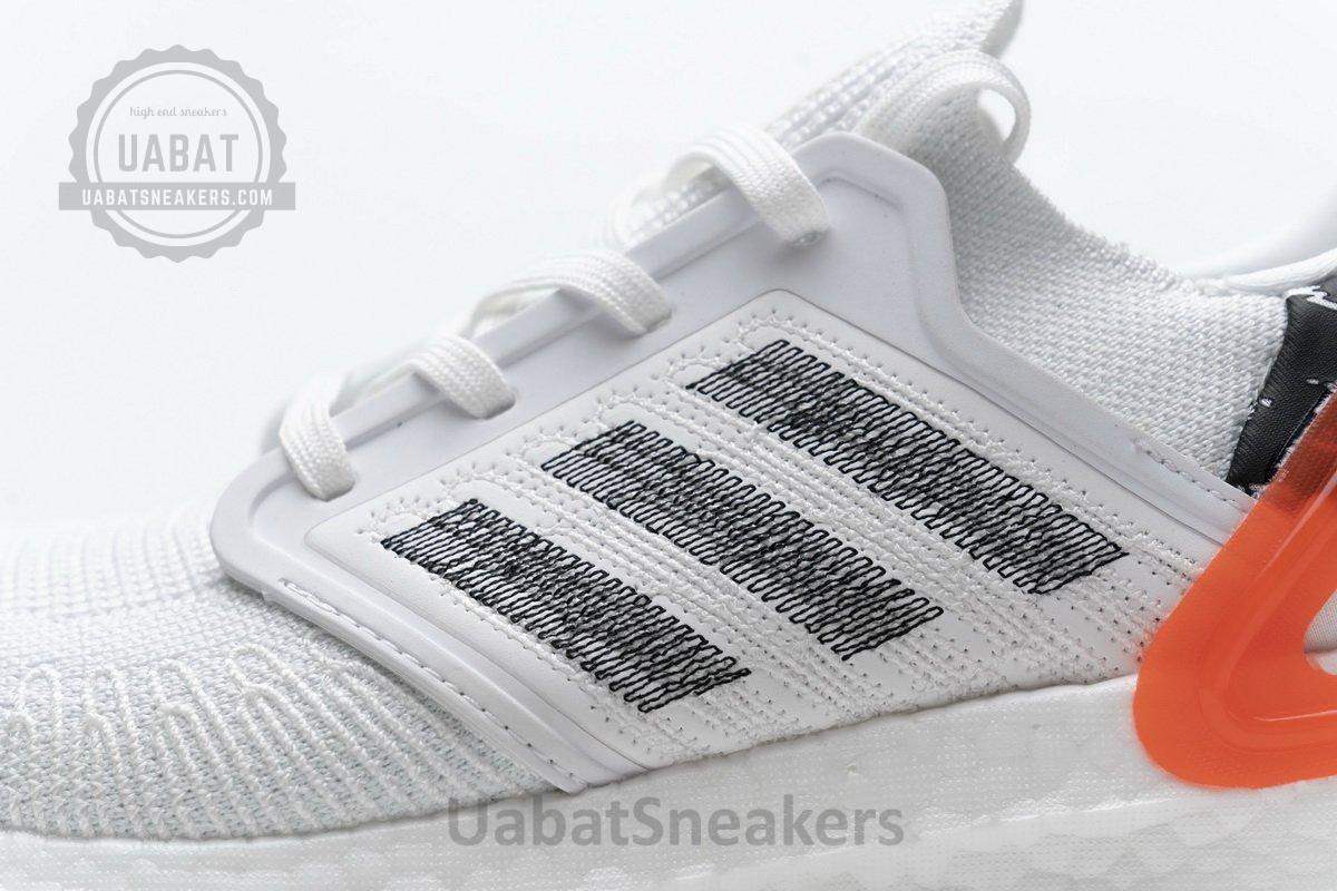 EG0699 adidas Ultra BOOST 20 Splatter White Black - Image 9