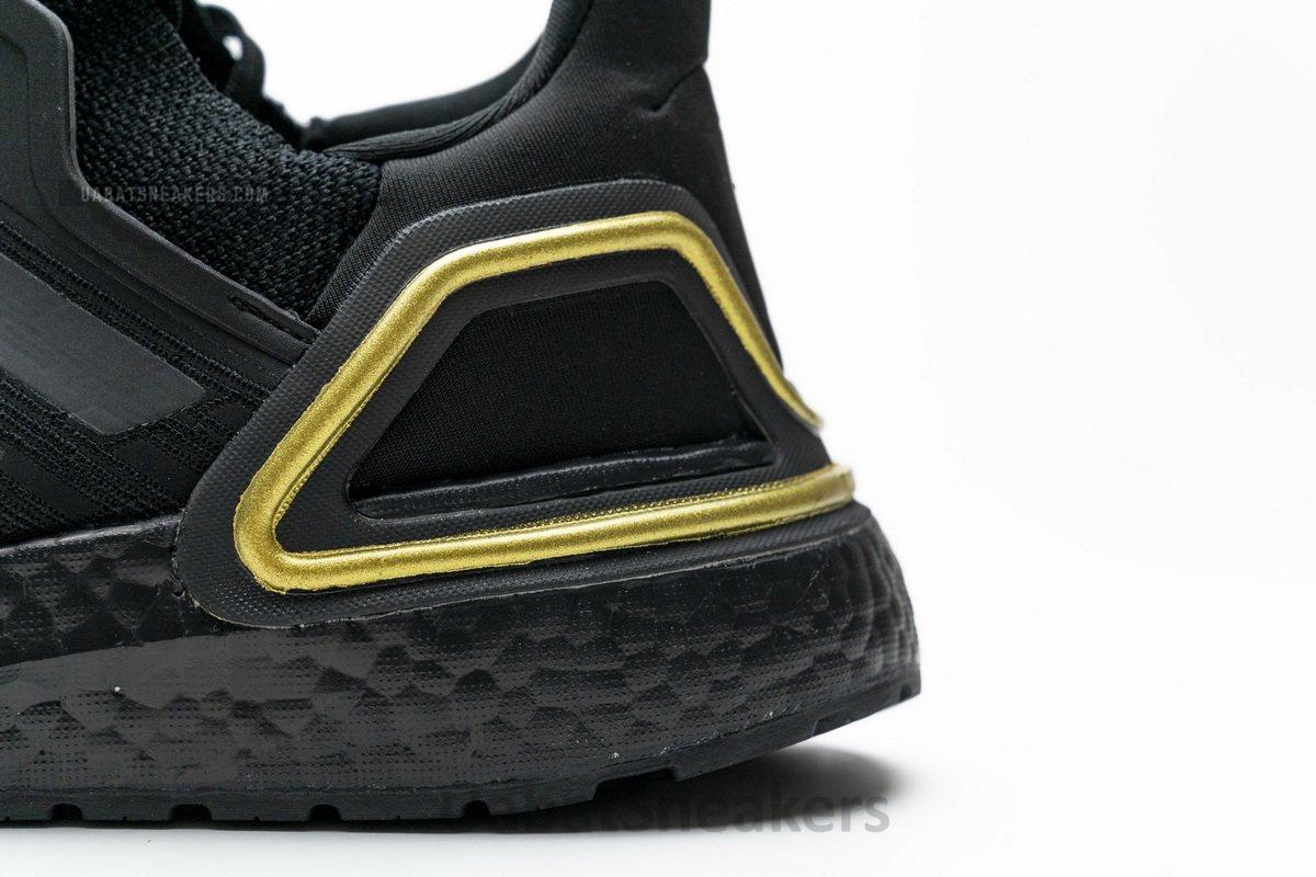 EG0754 adidas Ultra BOOST 20 CONSORTIUM Black Gold Real Boost - Image 4