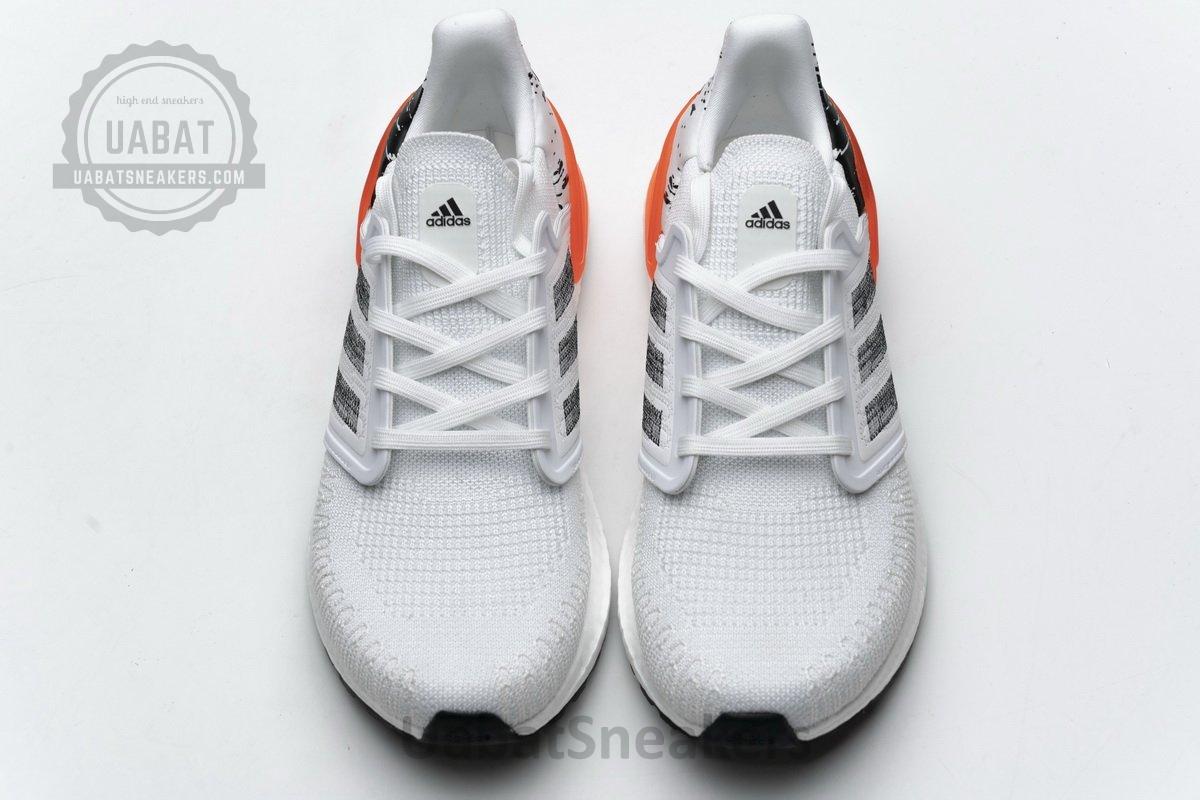 EG0699 adidas Ultra BOOST 20 Splatter White Black - Image 5