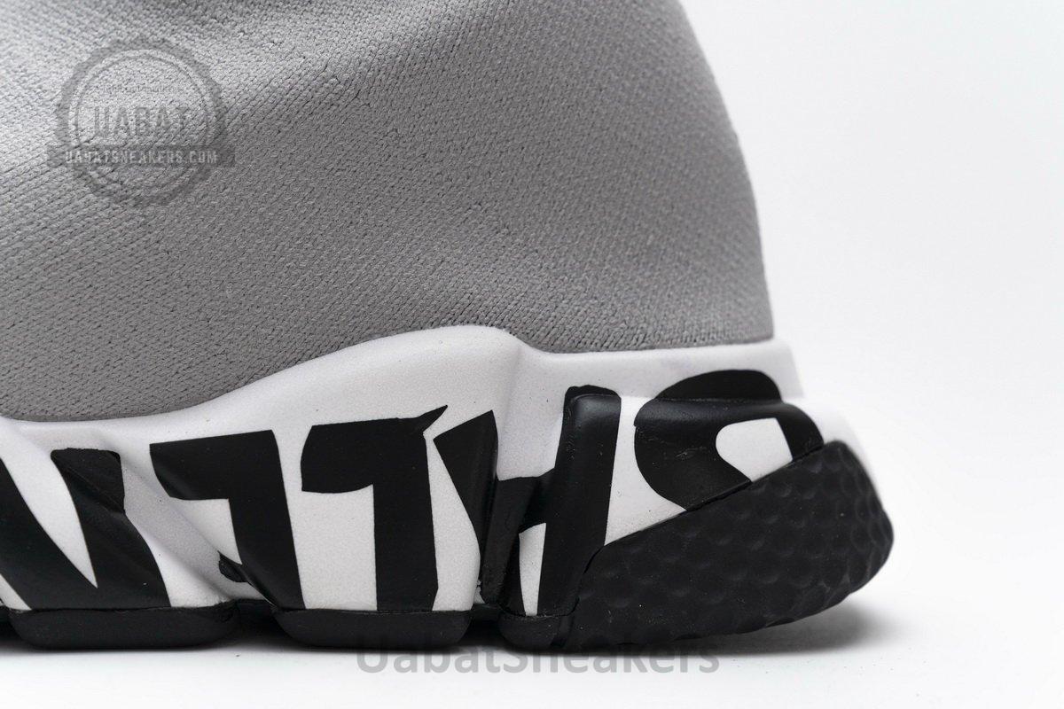 Balenciaga Stretch Mesh High Top Sneaker Grey - Image 10