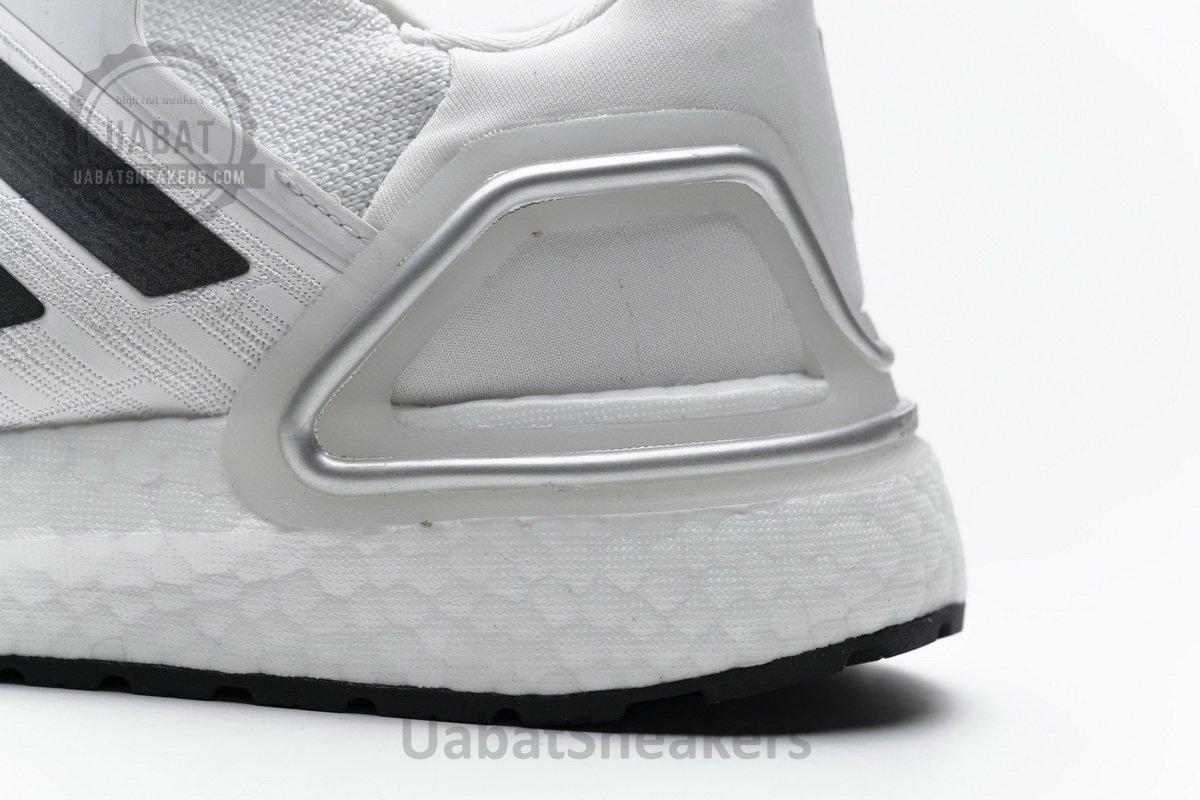 EG0783 Adidas Ultra BOOST 20 CONSORTIUM White Silver Grey - Image 9