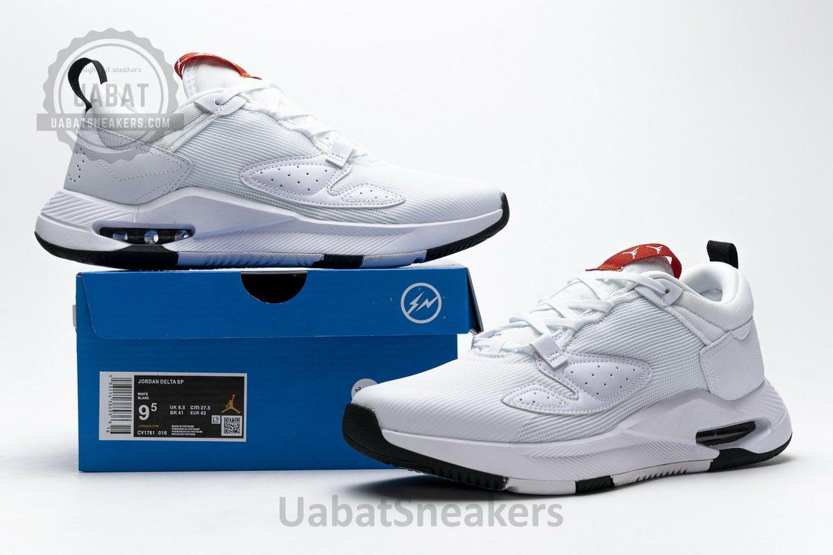 CV1761-016 Fragment Design x Jordan Delta SP All White - Image 3