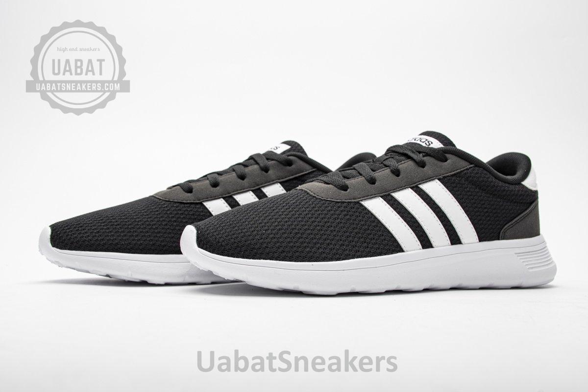 BB9774 adidas Lite Racer Black White - Image 4