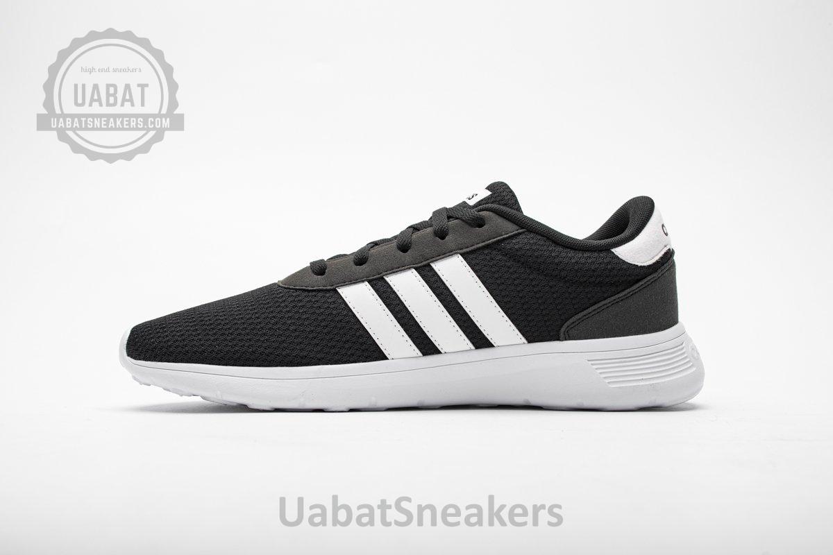 BB9774 adidas Lite Racer Black White - Image 9