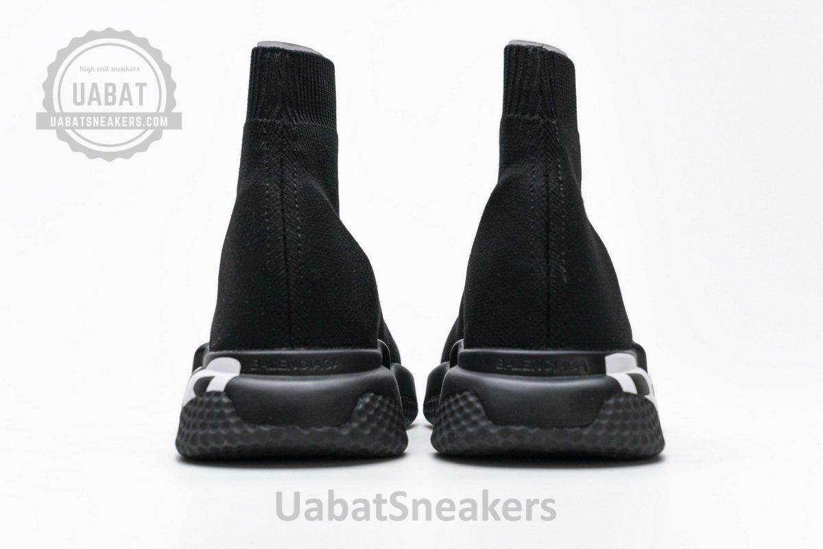 Balenciaga Stretch Mesh High Top Sneaker All Black - Image 7