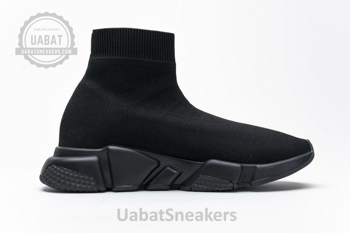 Balenciaga Stretch Mesh High Top Sneaker All Black - Image 15