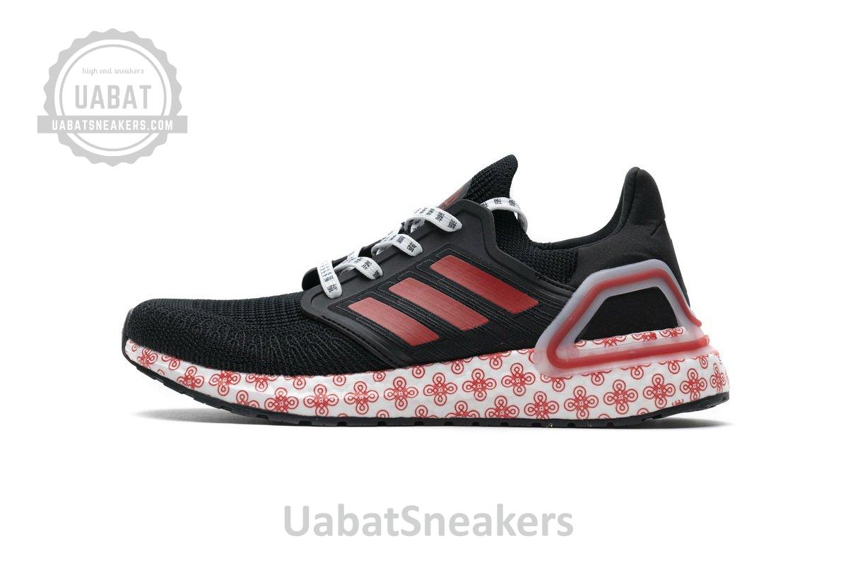 FX8886 adidas Ultra BOOST 20 CONSORTIUM Black Red Real Boost - Image 18