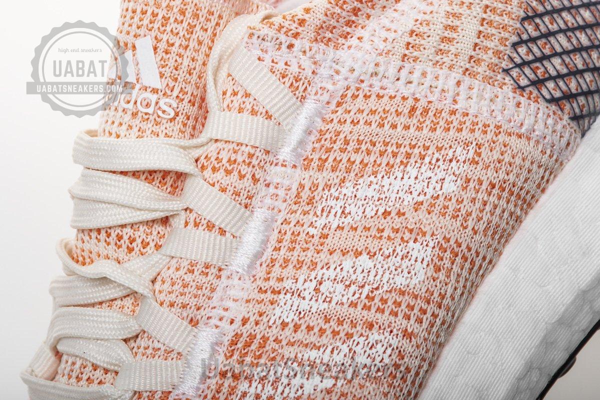 Adidas Pure Boost GO "Cloud White/Cloud White/Mystery Ink" B75666 - Image 12