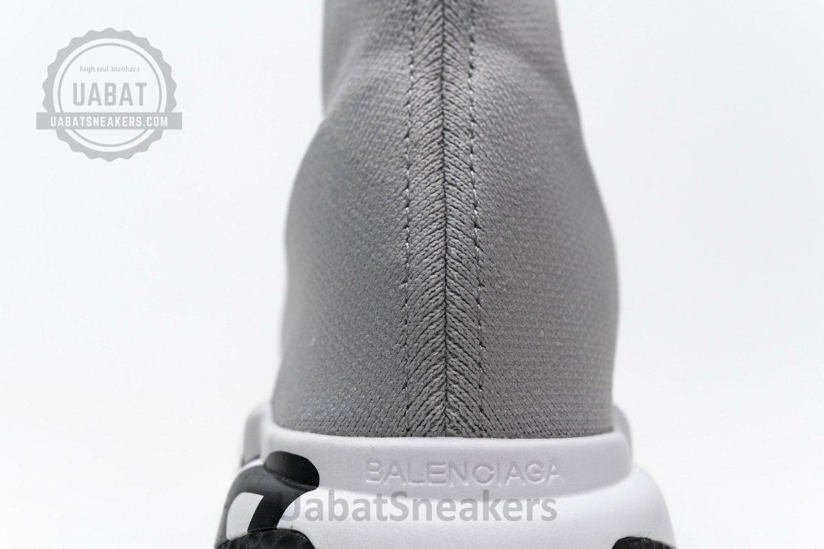 Balenciaga Stretch Mesh High Top Sneaker Grey - Image 8