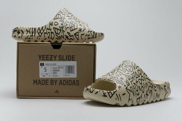 FW6345 adidas Yeezy Slide “Graffiti” - Image 2