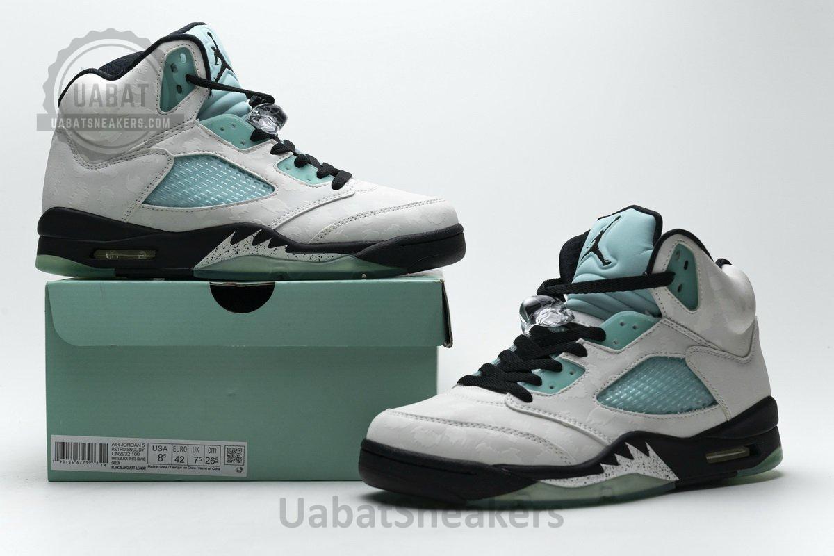 CN2932-100 Air Jordan 5 Retro "Island Green" - Image 2