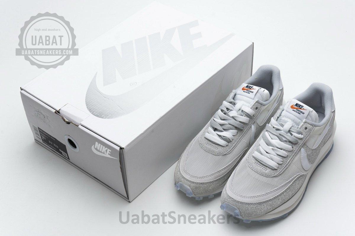 BV5053-100 Sacai x Nike LDWaffle White Bright White - Image 3